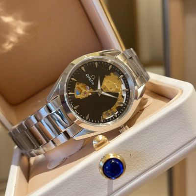 Omega 316L Steel 82s7 Movement 41*12MM Sapphire Glass Men Watch